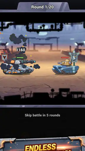 Steelborn: Tank Idle RPG screenshot