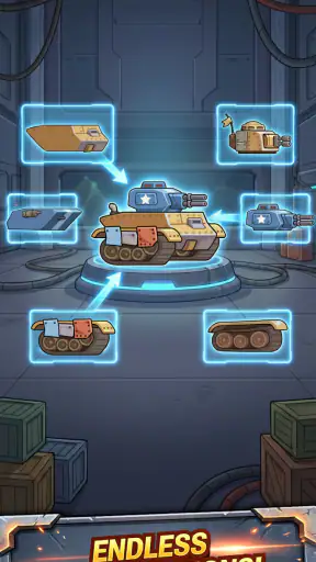 Steelborn: Tank Idle RPG screenshot