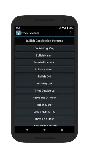Stock Screener screenshot
