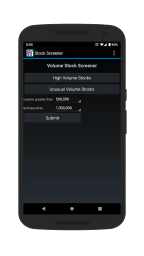 Stock Screener screenshot