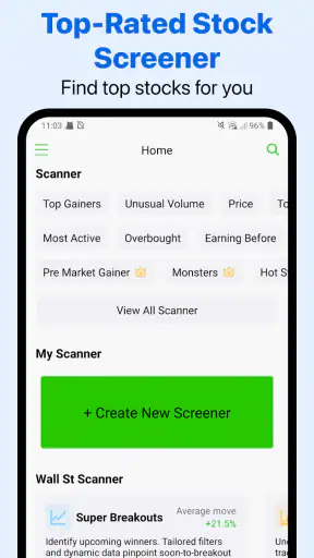 Stock Screener - Stock Screens screenshot