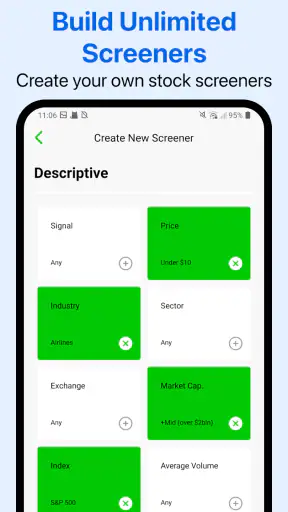 Stock Screener - Stock Screens screenshot