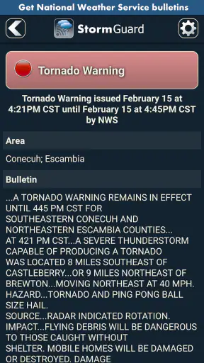 Storm Guard - Weather Radar screenshot