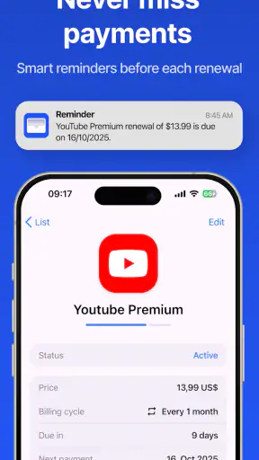 Subscription Manager - ReSubs screenshot