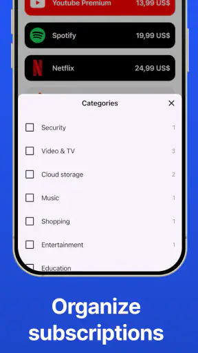 Subscription Manager - ReSubs screenshot