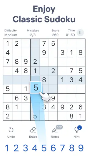 Sudoku.com - Classic Sudoku screenshot