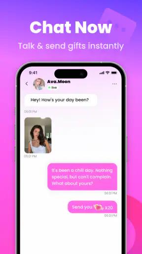 Suka - Live Stream, Chat screenshot