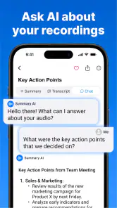 Summary - AI Note Taker screenshot