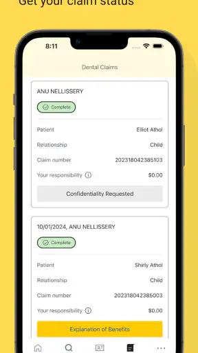 Sun Life Dental (U.S.) screenshot