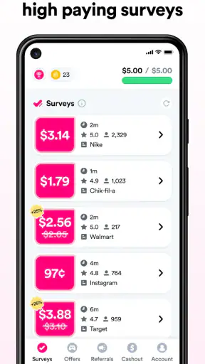 Survey Pop: Make money fast! screenshot
