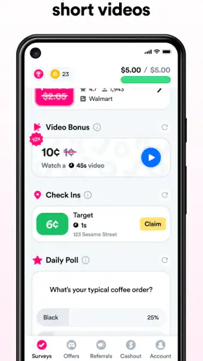 Survey Pop: Make money fast! screenshot