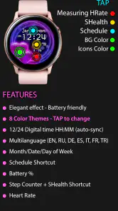 Sweet Hearts Watch Face screenshot