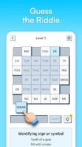 Syllatiles - Word Puzzle Game screenshot