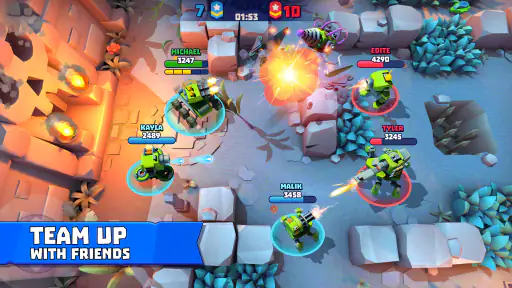 Tanks a Lot - 3v3 Battle Arena screenshot