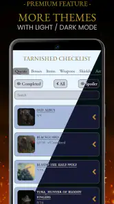 Tarnished Checklist Premium screenshot