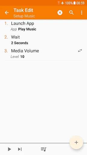 Tasker screenshot