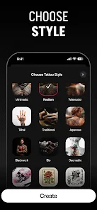 Tattoo AI - Tattoo Design screenshot