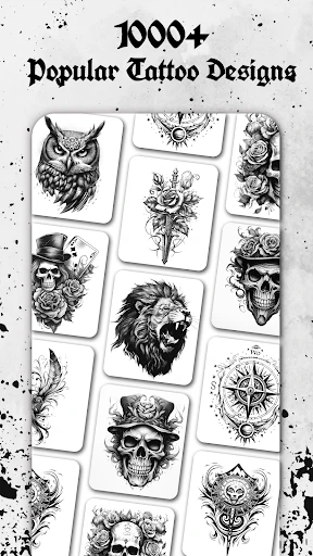 Tattoo Coloring games screenshot