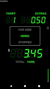 Taximeter screenshot