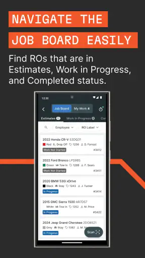 Tekmetric Mobile screenshot