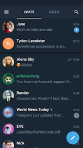 Telegram X screenshot