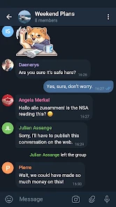 Telegram X screenshot