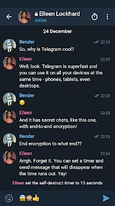 Telegram X screenshot