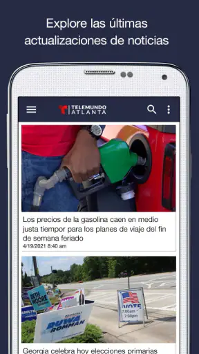 Telemundo Atlanta screenshot