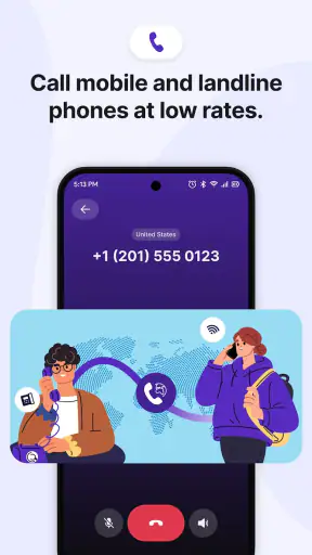 Telicall: Second Phone Number screenshot