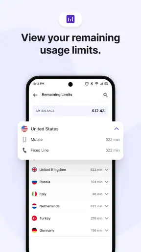 Telicall: Second Phone Number screenshot