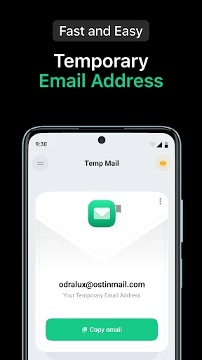 Temp Mail - Temporary Email screenshot
