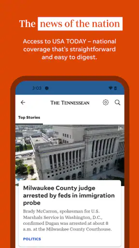 Tennessean: News & eNewspaper screenshot