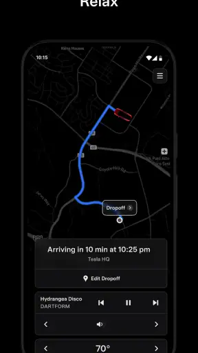Tesla Robotaxi screenshot