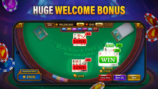 Texas Holdem Poker & Blackjack screenshot