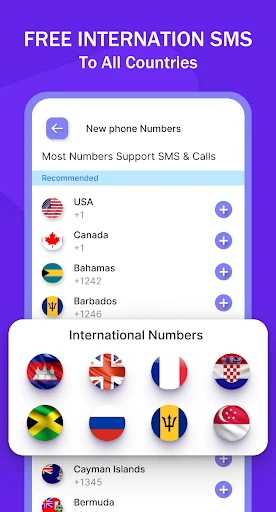 Text, Call & Phone number screenshot