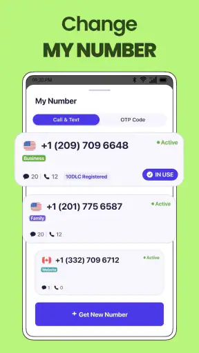 TextNum: Call + Text for Now! screenshot