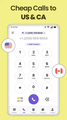 TextNum: Call + Text for Now! screenshot