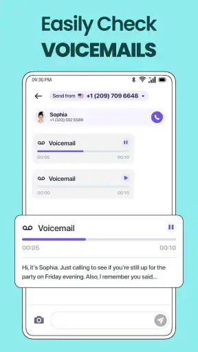 TextNum: Call + Text for Now! screenshot