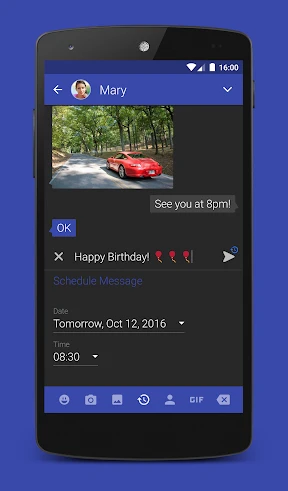 Textra SMS screenshot