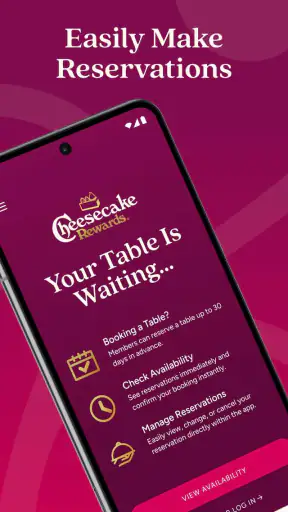 The Cheesecake Factory screenshot