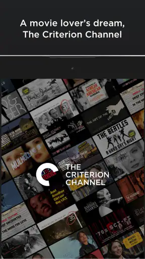 The Criterion Channel screenshot