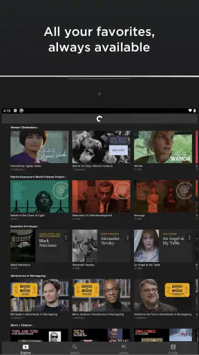 The Criterion Channel screenshot