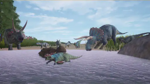 The Cursed Dinosaur Isle: Game screenshot