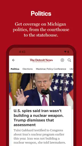 The Detroit News: Local News screenshot