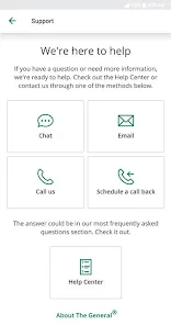 The General® Auto Insurance screenshot