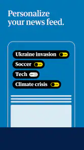 The Guardian - Live World News screenshot