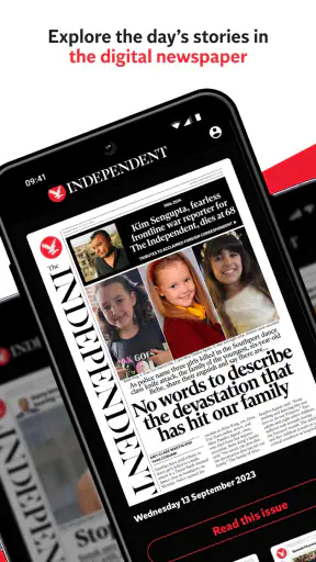 The Independent: Breaking News screenshot