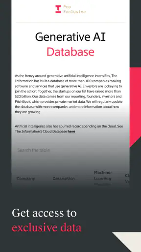 The Information: Tech News screenshot