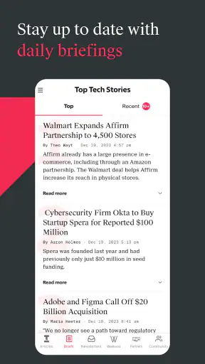 The Information: Tech News screenshot