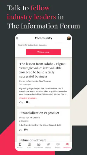 The Information: Tech News screenshot